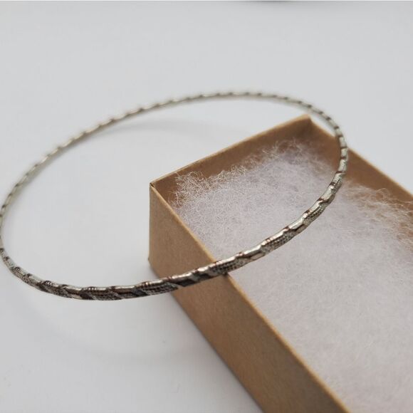 Silver Aztec bracelet‎ - Picture 2 of 3